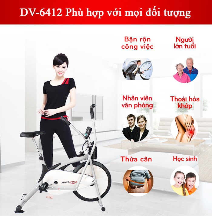 Đặc điểm nổi bật của xe đạp tập thể dục trong nhà