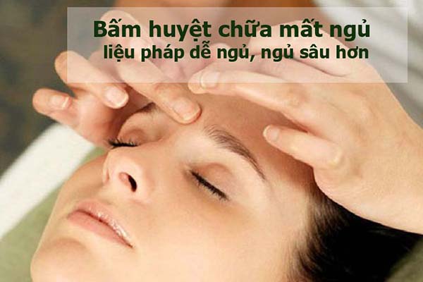 Hướng dẫn cách bấm huyệt chữa mất ngủ đơn giản, hiệu quả