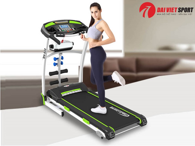 Review máy chạy bộ điện Đại Việt DV- 557 Hot nhất 2017