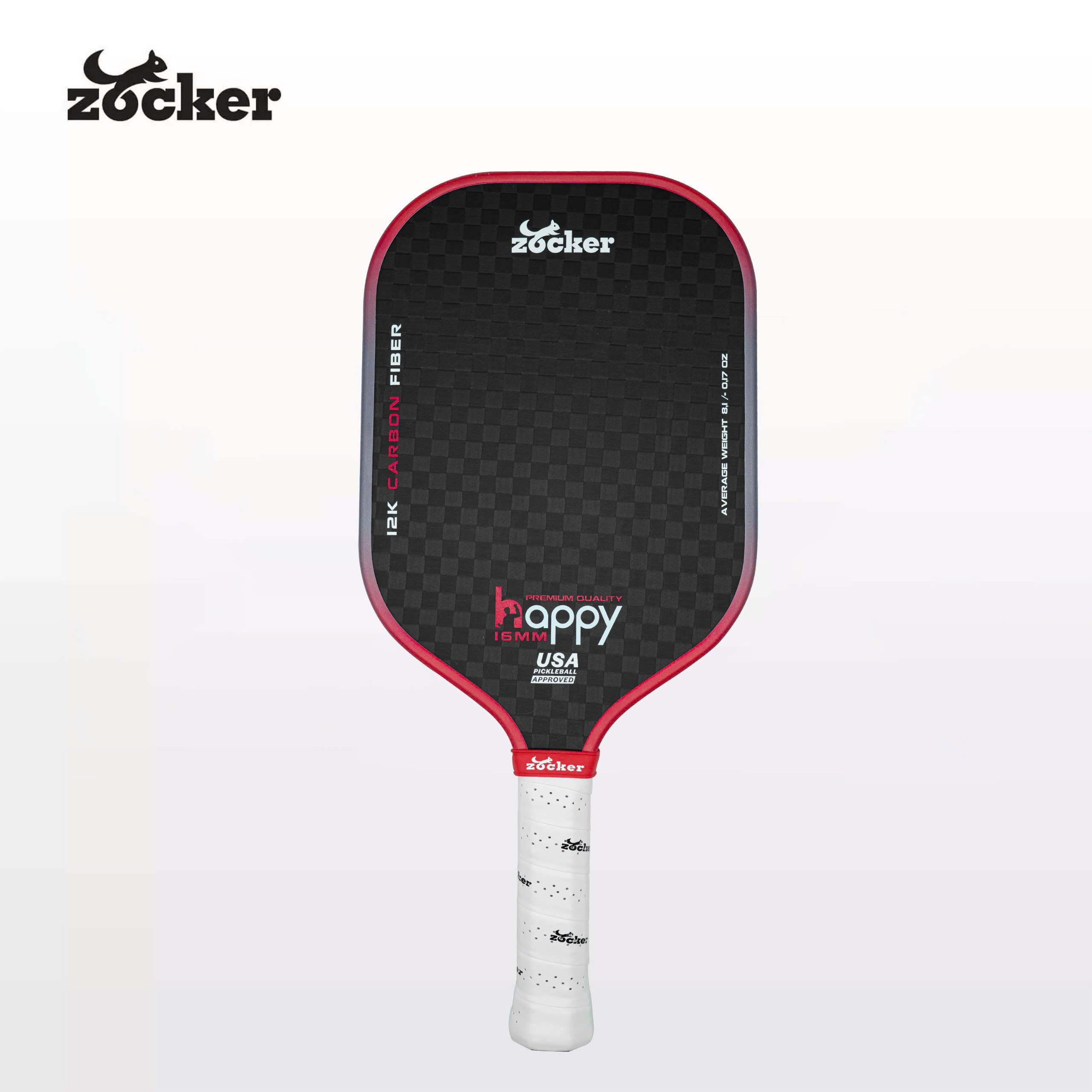 vot-pickleball-zocker-happy-premium-quality-red